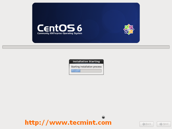CentOS Installation Process