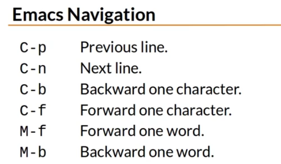 Emacs Navigation